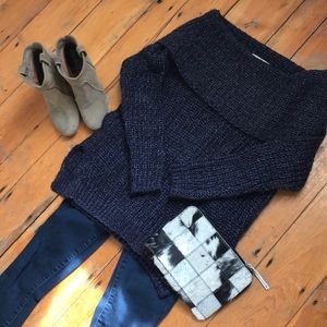 Off the shoulder sweater